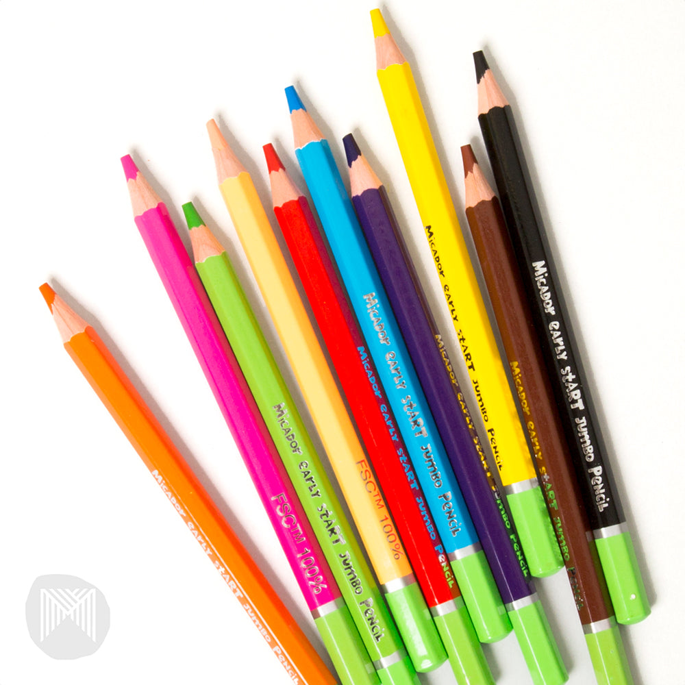 Micador - Crayons Jumbo - Mère & Mousses - Accessoires Vetements Maternité Enfant