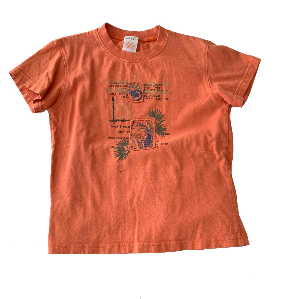 Blü - 2mcx T-Shirt Orange + Bermuda 3x/4a - Déjà Aimé