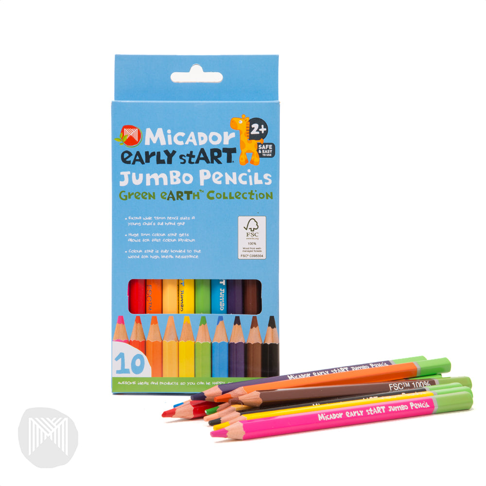 Micador - Crayons Jumbo - Mère & Mousses - Accessoires Vetements Maternité Enfant
