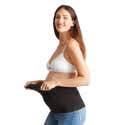 Bandeau De Grossesse Et Post-accouchement - Ceinture De Soutien Abdominal, Tour De Ventre 90-120 Cm, Noir, élastique - 9